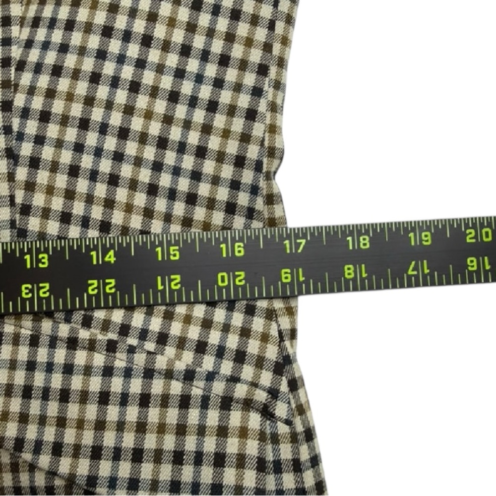 Robert Kitchen Vintage Plaid Blazer Jacket Size 8 M0751 - Picture 10 of 14